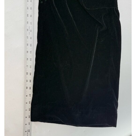 NWT Universal Thread High Rise Wide Leg Black Velvet Cargo‎ Pants Sz M Boho - Picture 11 of 12
